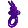 Pretty Love Anneau vibrant avec Rabbit Bunny Ring 27mm
